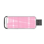 Pink Ribbon Portable USB Flash (One Side) Front