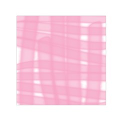 Pink Ribbon Small Satin Scarf (square) by snowwhitegirl