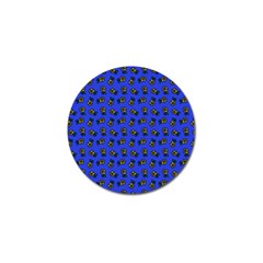 Daisy Royal Blue Golf Ball Marker (4 Pack) by snowwhitegirl