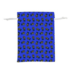 Daisy Royal Blue Lightweight Drawstring Pouch (m)