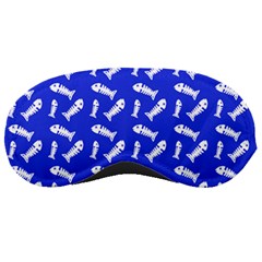 Fish Royal Blue Sleeping Mask by snowwhitegirl