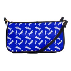 Fish Royal Blue Shoulder Clutch Bag by snowwhitegirl