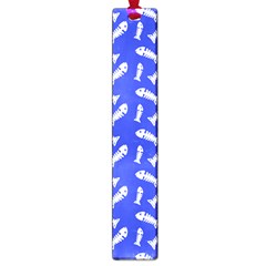 Fish Royal Blue Large Book Marks