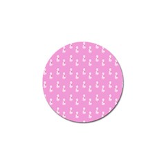 Skeleton Pink Golf Ball Marker (4 Pack) by snowwhitegirl