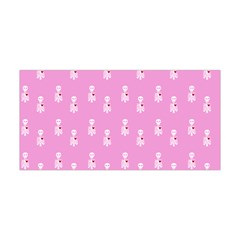 Skeleton Pink Yoga Headband by snowwhitegirl