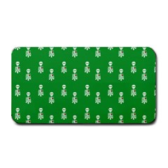 Skeleton Green Background Medium Bar Mats by snowwhitegirl