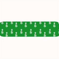 Skeleton Green Background Large Bar Mats by snowwhitegirl