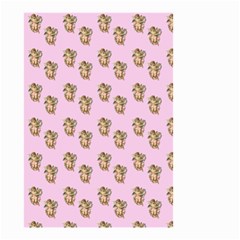 Angel Cherub Pink Small Garden Flag (two Sides) by snowwhitegirl