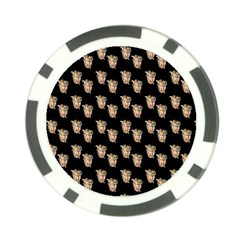 Angel Cherub Black Poker Chip Card Guard by snowwhitegirl