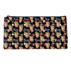 Angel Cherub Butterflies Black Pencil Cases by snowwhitegirl