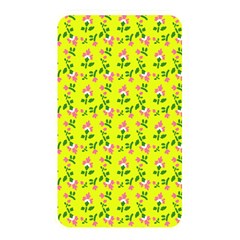 Carnation Pattern Yellow Memory Card Reader (rectangular) by snowwhitegirl