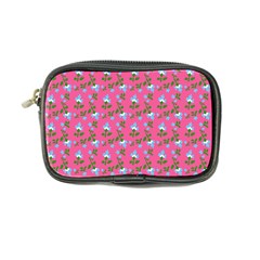 Carnation Pattern Pink Coin Purse by snowwhitegirl