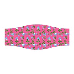 Carnation Pattern Pink Stretchable Headband by snowwhitegirl