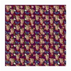 Angel Cherub Butterflies Magenta Medium Glasses Cloth (2 Sides) by snowwhitegirl