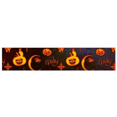 Funny Halloween Design Small Flano Scarf by FantasyWorld7