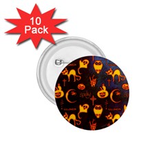 Funny Halloween Design 1 75  Buttons (10 Pack) by FantasyWorld7