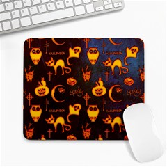 Funny Halloween Design Large Mousepads by FantasyWorld7