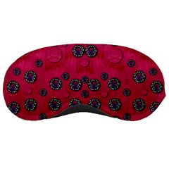 The Dark Moon Fell In Love With The Blood Moon Decorative Sleeping Mask by pepitasart