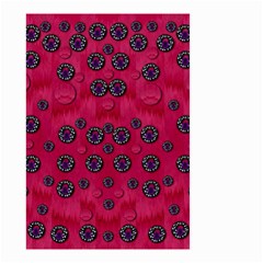 The Dark Moon Fell In Love With The Blood Moon Decorative Small Garden Flag (two Sides) by pepitasart