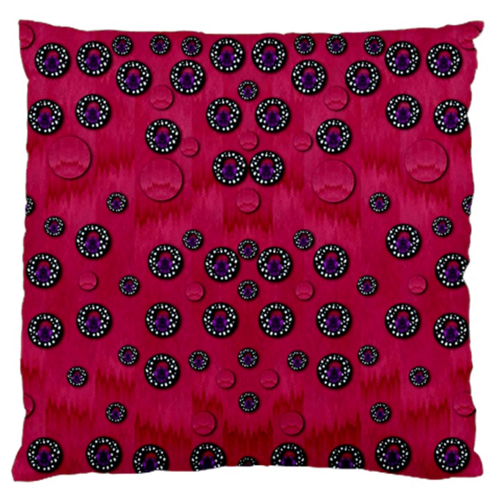 The Dark Moon Fell In Love With The Blood Moon Decorative Large Flano Cushion Case (Two Sides)