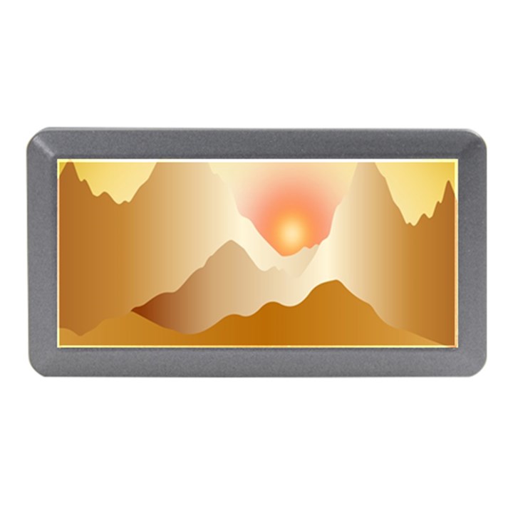 Twilight Mountain Landscape Sky Memory Card Reader (Mini)