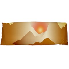 Twilight Mountain Landscape Sky Body Pillow Case (dakimakura) by Vaneshart