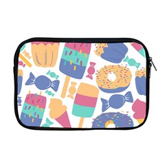 Icecream Pattern Pastel Sumer Apple Macbook Pro 17  Zipper Case by Vaneshart