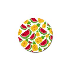 Watermelon Pattern Se Fruit Summer Golf Ball Marker by Vaneshart