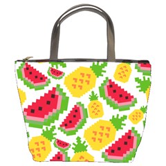 Watermelon Pattern Se Fruit Summer Bucket Bag by Vaneshart