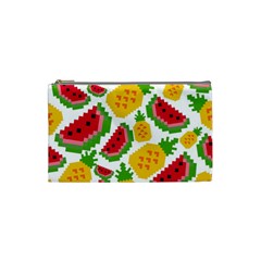 Watermelon Pattern Se Fruit Summer Cosmetic Bag (small) by Vaneshart