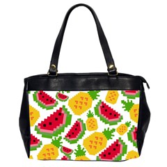 Watermelon Pattern Se Fruit Summer Oversize Office Handbag (2 Sides) by Vaneshart