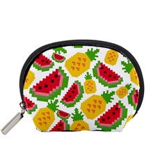 Watermelon Pattern Se Fruit Summer Accessory Pouch (small) by Vaneshart