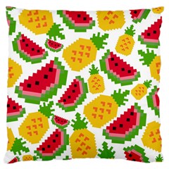 Watermelon Pattern Se Fruit Summer Standard Flano Cushion Case (one Side) by Vaneshart