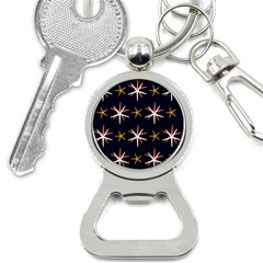 Sea Stars Pattern Sea Texture Bottle Opener Key Chain by Vaneshart