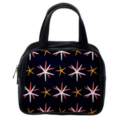 Sea Stars Pattern Sea Texture Classic Handbag (one Side) by Vaneshart