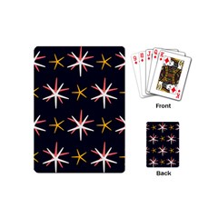 Sea Stars Pattern Sea Texture Playing Cards Single Design (mini) by Vaneshart