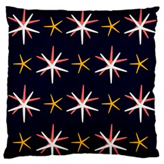 Sea Stars Pattern Sea Texture Standard Flano Cushion Case (one Side) by Vaneshart