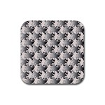 Seamless Tessellation Background Rubber Coaster (Square)  Front