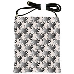 Seamless Tessellation Background Shoulder Sling Bag