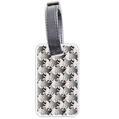 Seamless Tessellation Background Luggage Tag (one Side) by Vaneshart