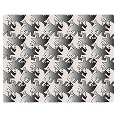 Seamless Tessellation Background Double Sided Flano Blanket (Medium) 