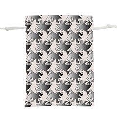 Seamless Tessellation Background  Lightweight Drawstring Pouch (XL)