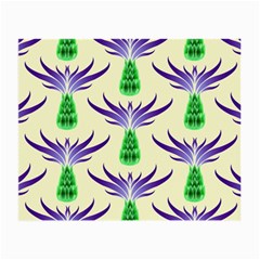 Thistles Purple Flora Flowering Small Glasses Cloth (2 Sides) by Vaneshart