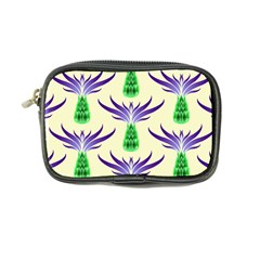 Thistles Purple Flora Flowering Coin Purse by Vaneshart