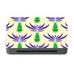 Thistles Purple Flora Flowering Memory Card Reader With Cf by Vaneshart