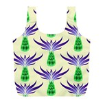 Thistles Purple Flora Flowering Full Print Recycle Bag (L) Front