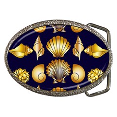 Snails See Shells Golden Belt Buckles by Vaneshart