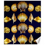 Snails See Shells Golden Canvas 20  x 24  19.57 x23.15  Canvas - 1