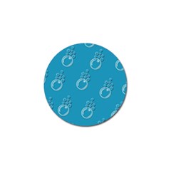 Bubble Group Pattern Abstract Golf Ball Marker (4 Pack) by Vaneshart