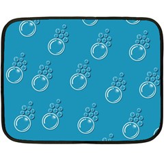 Bubble Group Pattern Abstract Double Sided Fleece Blanket (mini)  by Vaneshart